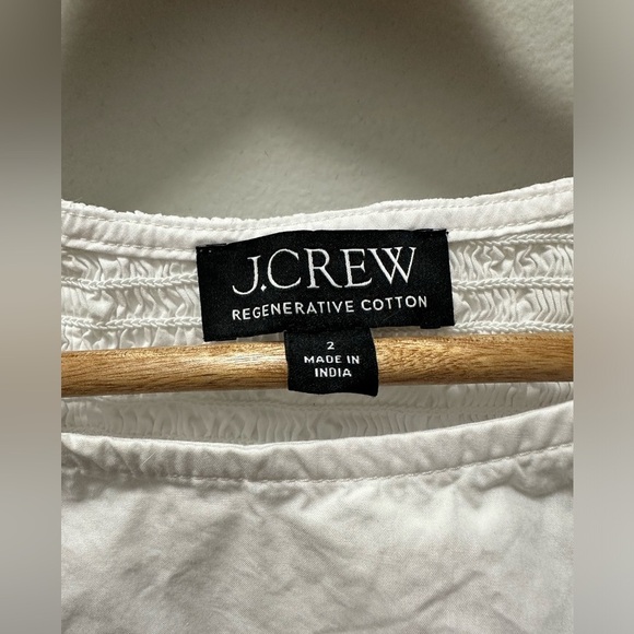 NWOT! J.Crew Fitted puff-sleeve top size 2. Item CA593 - Picture 4 of 5